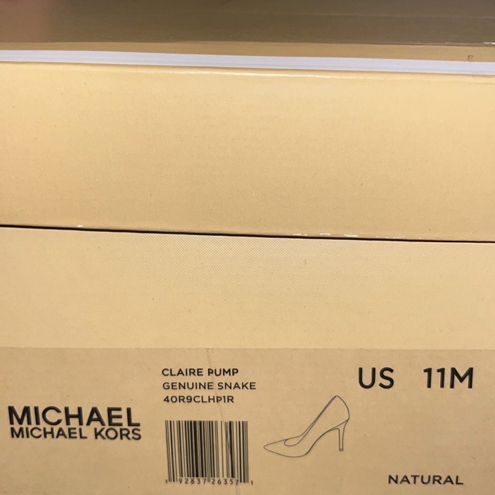 Michael Kors Claire pump, genuine snake - Picture 13 of 14